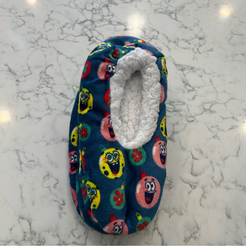 NWOT SpongeBob SquarePants Slipper Socks‎ One Size Fits Most Adult Woman